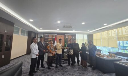 PP IMLA Audiensi dengan Rektor UIN Sultan Maulana Hasanuddin Banten, Bahas Penguatan Kolaborasi Bahasa Arab